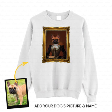 Personalized Dog Gift Idea - Royal Dog's Portrait 35 For Dog Lovers - Standard Crew Neck Sweatshirt